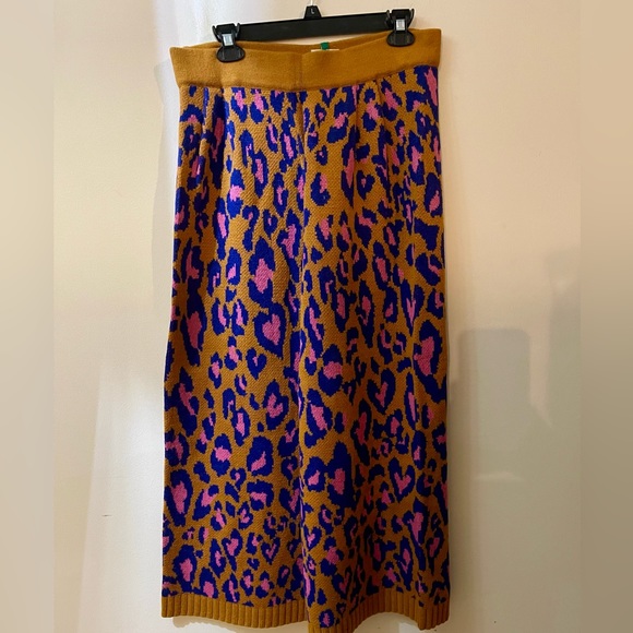 New Farm Rio Leopard Pop Caramel Sweatpants XL - Picture 9 of 11